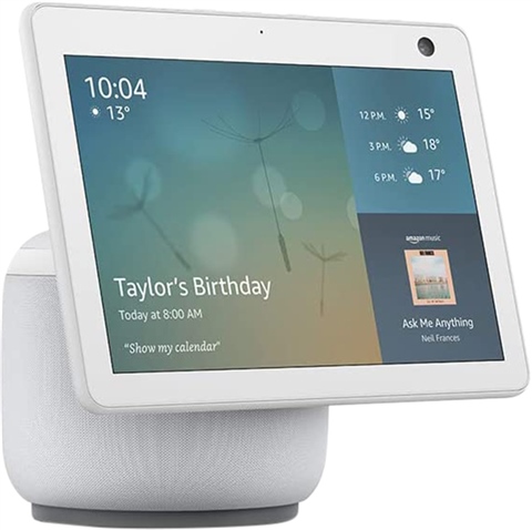 Amazon Echo Show 10 ホワイト Amazon.co.jp: Echo Show 10 (エコーショー10) 第3世代